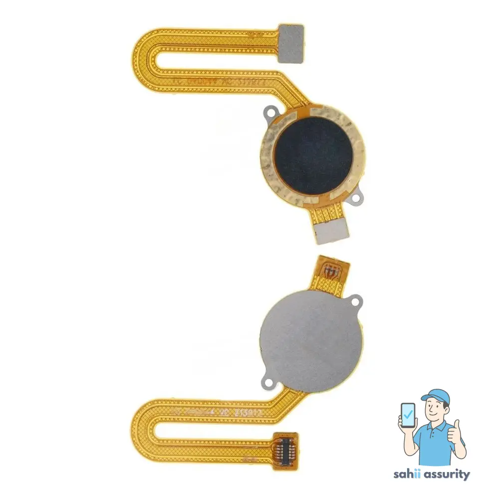 Fingerprint Sensor with Flex Cable for Motorola Moto G71 5G Black